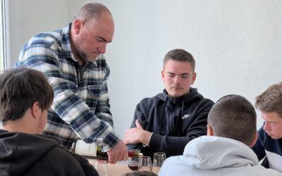 Dégustation pour les secondes et premières Viti