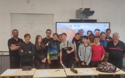 Les 4B rencontrent les pompiers